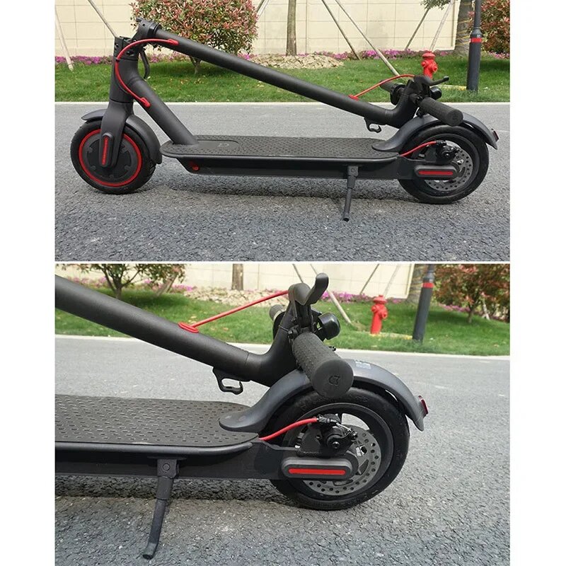 Аксессуары И Комплектующие К Инструментам Xiaomi Передний крючок для скутера Xiaomi M365 Pro, крючок для хранения электроскутера, скейтборда, запчасти, аксессуары, S крючок с винтовым инструментом, Красный