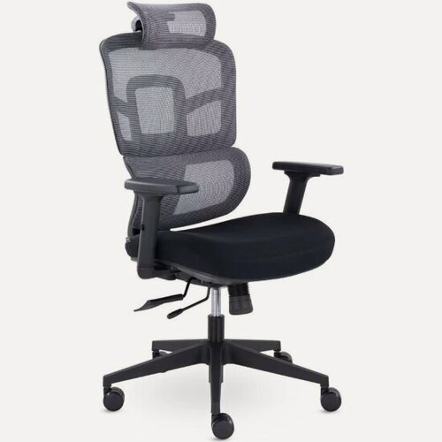 Изображение товара Кресло офисное Utfc Киото М-250 черный пластик (серый/черный)