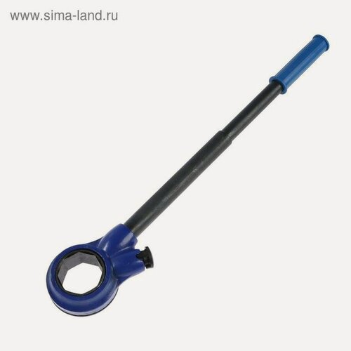 Изображение товара Вороток-трещотка для клуппов тундра, с удлинителем, металл/пластик