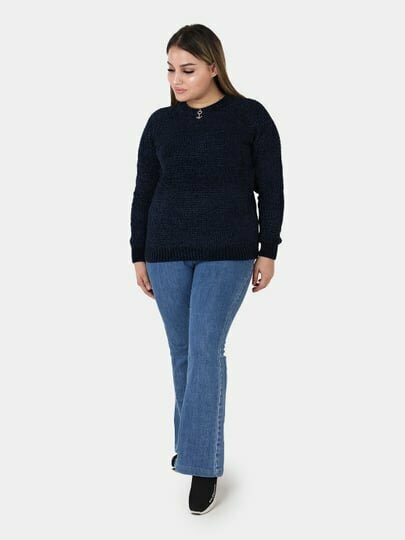 Свитер размер One Size, , темно-синий — фото 1