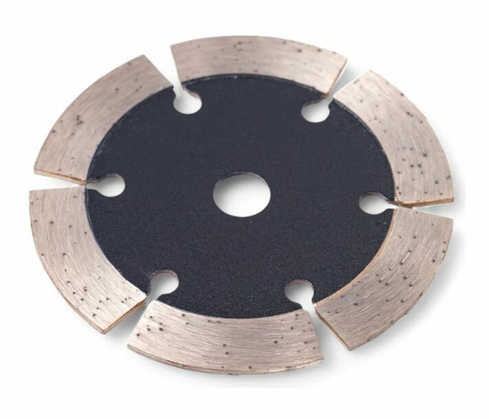 Диск алмазный по бетону 76х10х1,8 мм сегментный сухой рез — фото 1