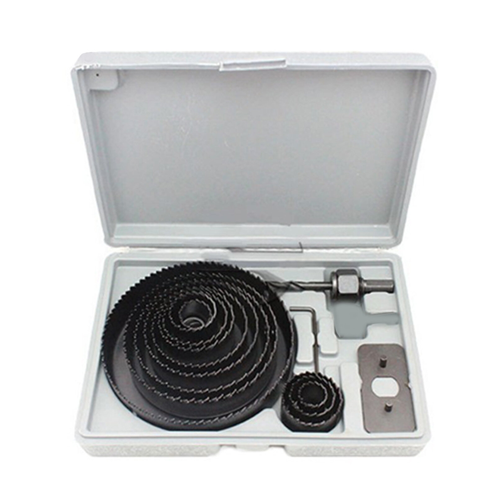 15 шт. кольцевые пилы из углеродистой стали высокой твёрдости, износостойкие сверлильные коронки для деревообработки