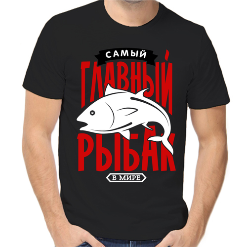 фото Футболка хлопок, размер 3xl, черный нет бренда