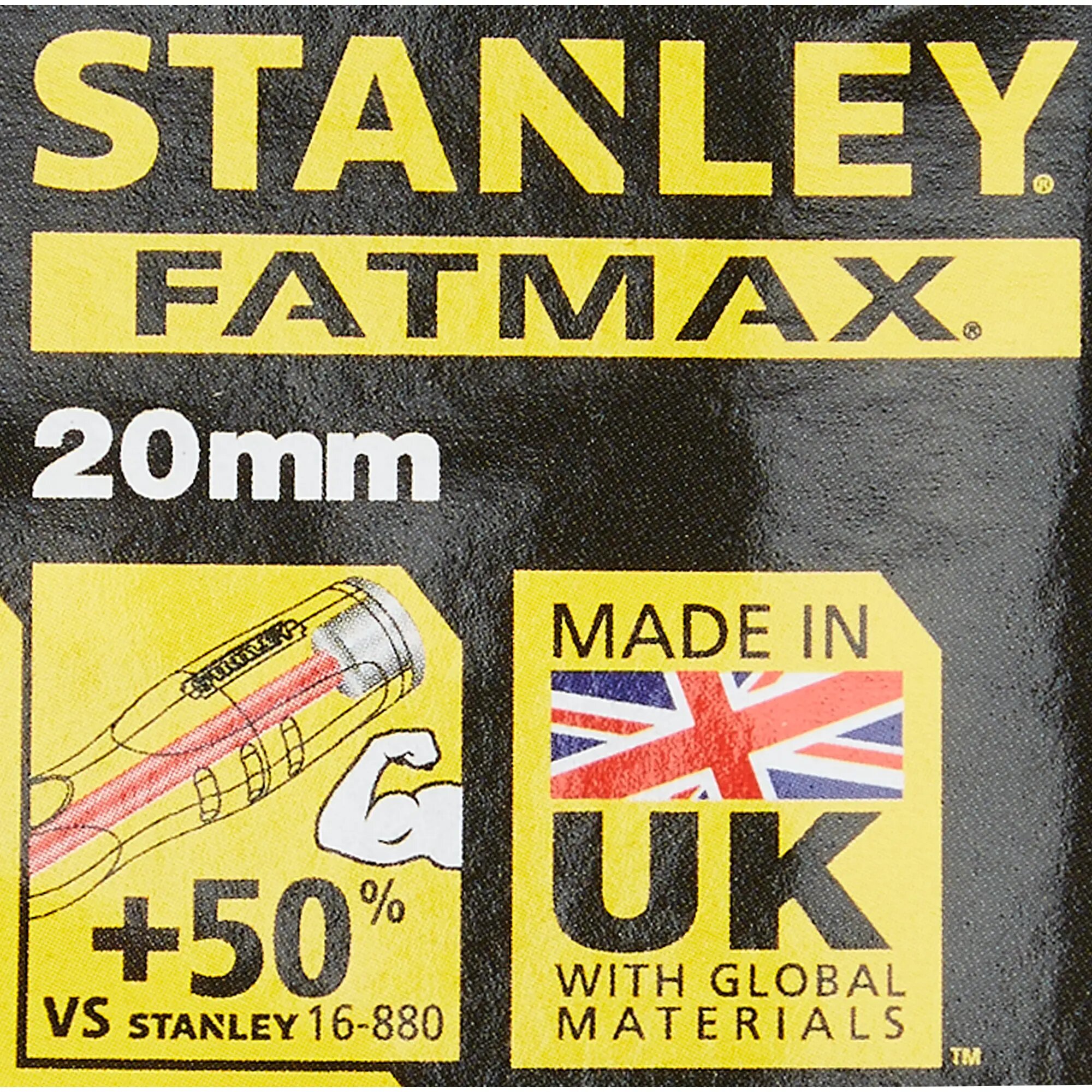 Стамеска STANLEY FatMax 0-16-259 20 плоский профиль