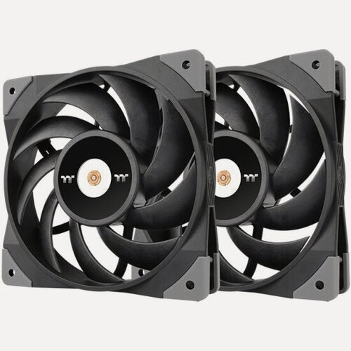 Изображение товара Вентиляторы для корпуса Thermaltake TOUGHFAN 12 2шт (CL-F082-PL12BL-A)