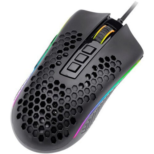 Мышь проводная Defender STORM ELITE 16000dpi оптическая подсветка USB 7 кнопок цвет чёрный рисунок 390700₽