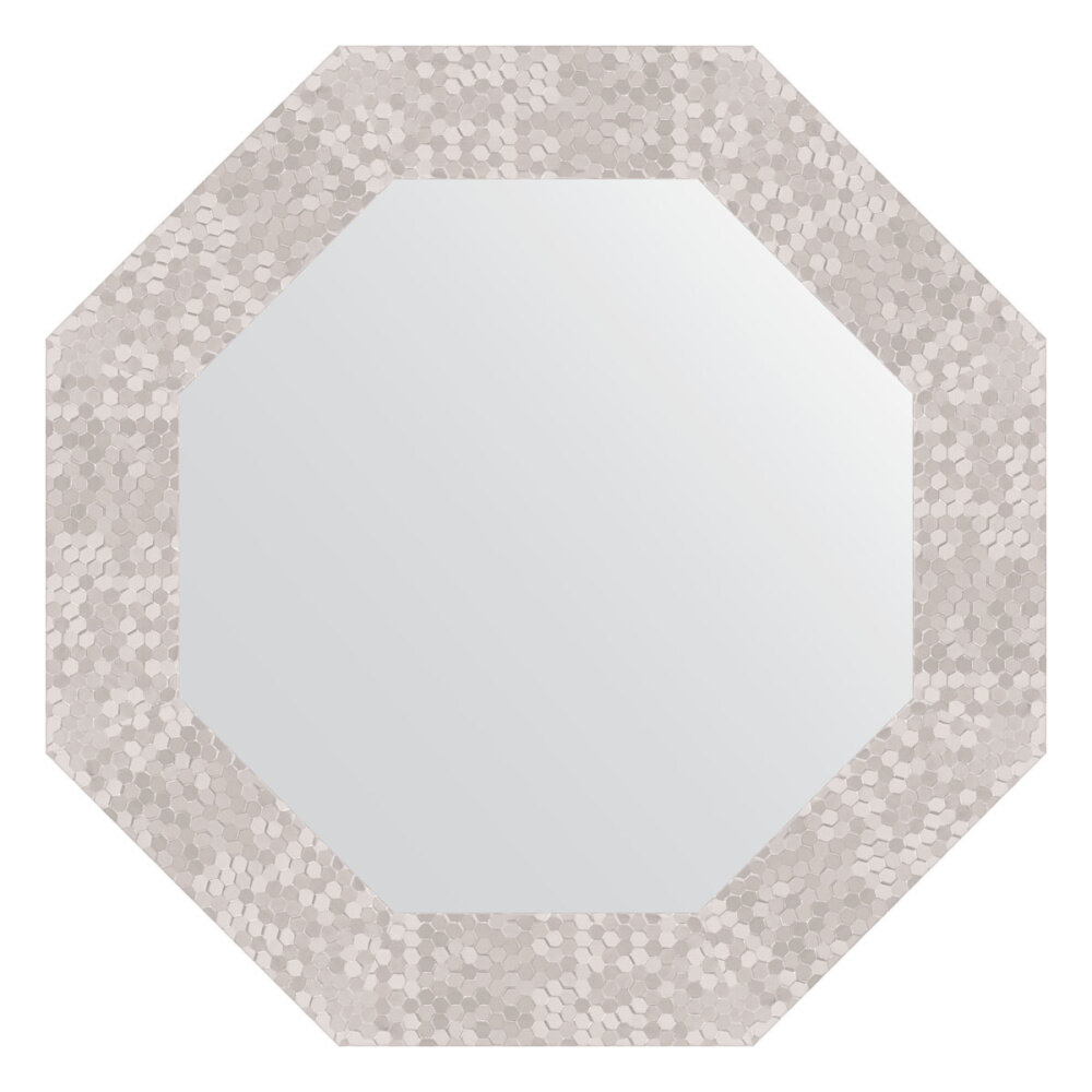 Зеркало Evoform Octagon BY 3745 53x53 соты алюминий