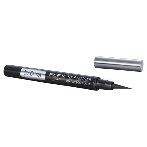 IsaDora Подводка для век Flex Tip Eyeliner, оттенок 80 carbon black