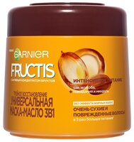 GARNIER Маска-масло для волос 3 в 1 Fructis Тройное восстановление 300 мл