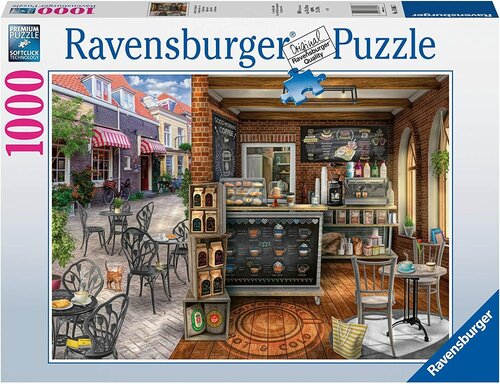 Пазл Ravensburger 1000 деталей: Причудливое кафе