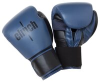 Боксерские перчатки Clinch Punch синий/черный 14 oz