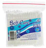 Ватные палочки Soft Care 200 шт. банка