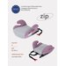 Автокресло Rant Zip UB231F Isofix группа 3 вес 22-36 кг, Grey/Pink