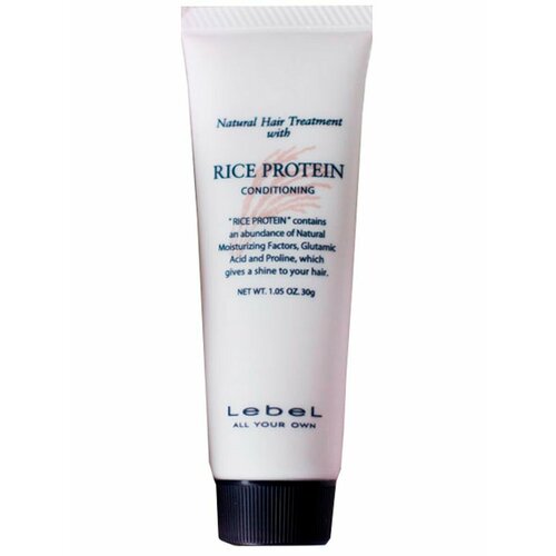 Lebel Маска кондиционер Рисовый протеин Rice Protein 30 г кондиционер lebel cosmetics rice protein conditioning 980 г