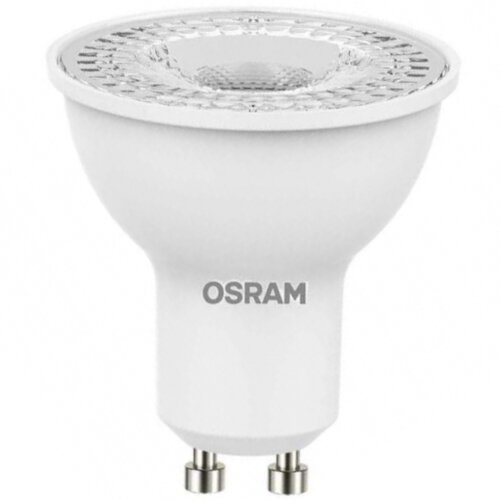 Лампа светодиодная Osram GU10 220-240 В 7 Вт спот матовая 700 лм тёплый белый свет - фото №11