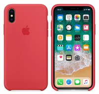 Чехол Apple силиконовый для iPhone X black