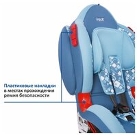 Автокресло группа 1/2 (9-25 кг) Siger Кокон-Isofix абстракция