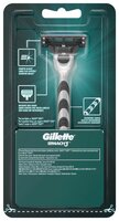 Бритвенный станок Gillette Mach 3 сменные лезвия: 3 шт.