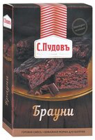 С.Пудовъ Мучная смесь Брауни, 0.35 кг