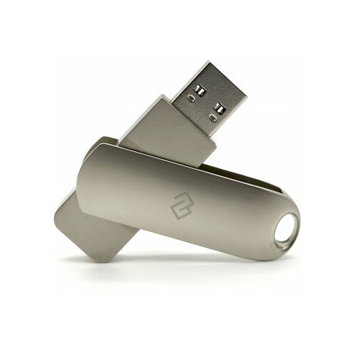 Флеш Диск Digma 64Gb DRIVE3 DGFUM064A30SR USB3.0 серебристый