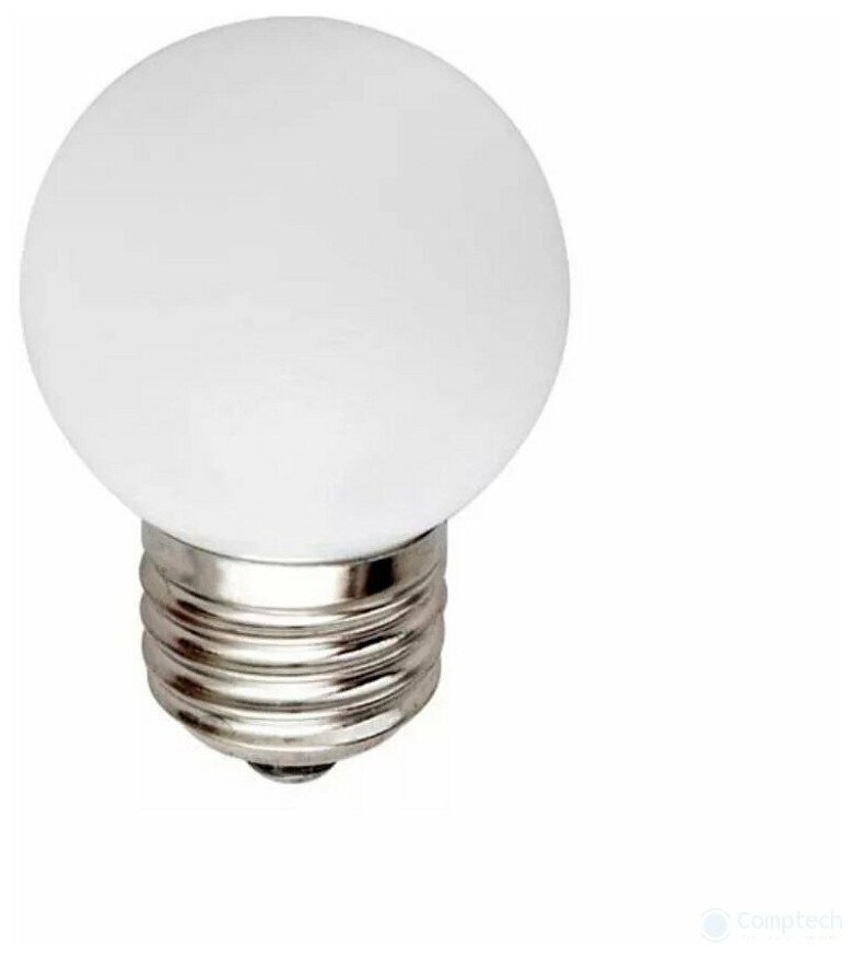 Лампа LED G45 шар 7Вт 230В 4000К E27 (3шт/упак) IEK LLE-G45-07-230-40-E27-3 (1 упак)