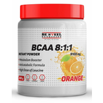 Be Steel Nutrition BCAA 8:1:1 Instant Powder 9100мг 300г (апельсин) Аминокислоты БЦАА порошок - изображение