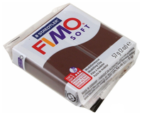 Полимерная глина FIMO Soft запекаемая шоколад (8020-75), 57 г