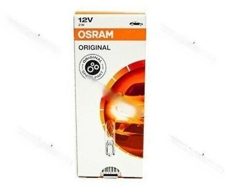 Лампа 12v2w w2x4.6d osram 2722