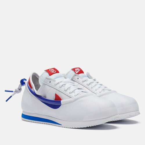 Кроссовки NIKE x CLOT Cortez Forrest Gump, повседневные, размер 37.5, белый