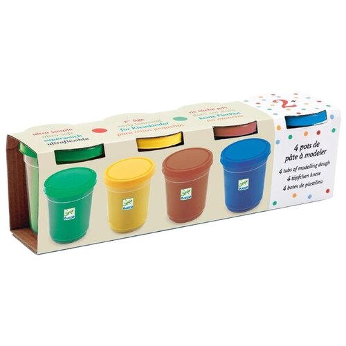 Пластилин DJECO 4 цвета 09027 4 цв 600 г 1299₽