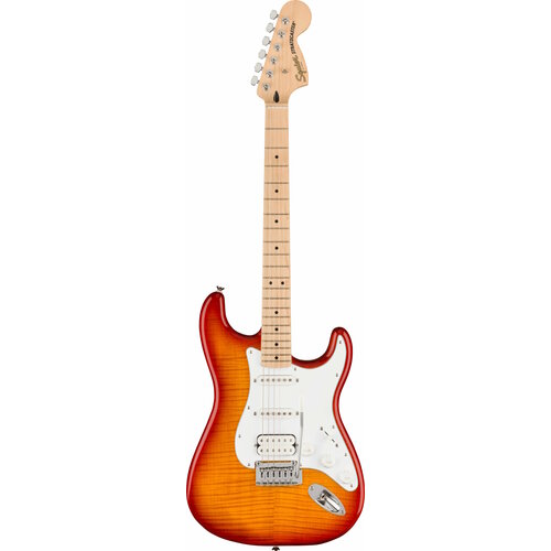 FENDER (C) SQUIER Affinity Stratocaster FMT HSS MN SSB электрогитара, цвет санберст