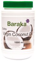 Baraka Масло кокосовое нерафинированное, пластиковая банка 0.25 л