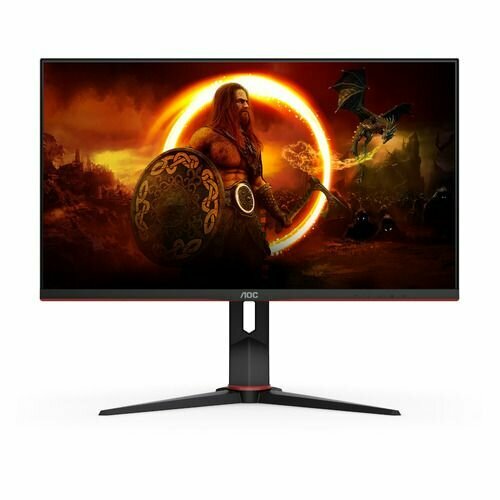 Монитор AOC Gaming U28G2XU2 28", черный/красный