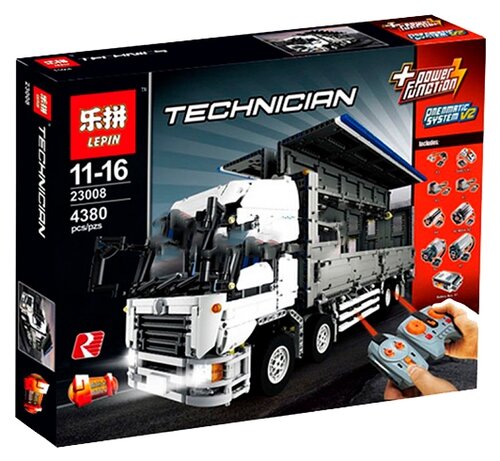 Конструктор Lepin Technican 23008 Wing Body Truck, 4380 дет.