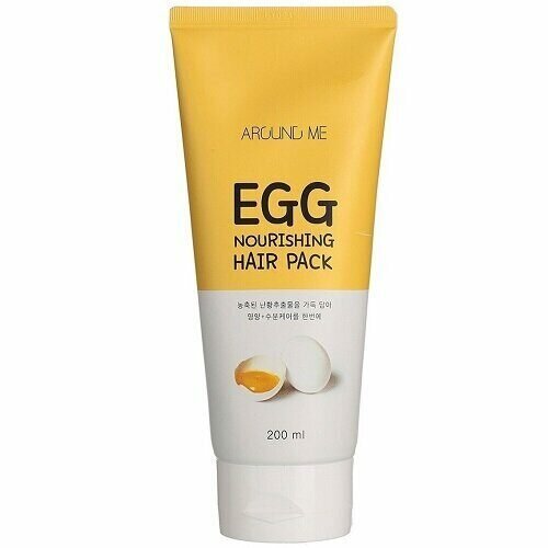 Питательная маска для волос Welcos Around Me Egg Nourishing Hair Pack, 200 мл