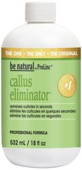 Be natural Средство для удаления натоптышей Callus eliminator 532 мл бутылка