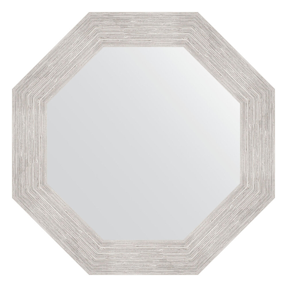 Зеркало Evoform Octagon BY 3736 53x53 серебряный дождь