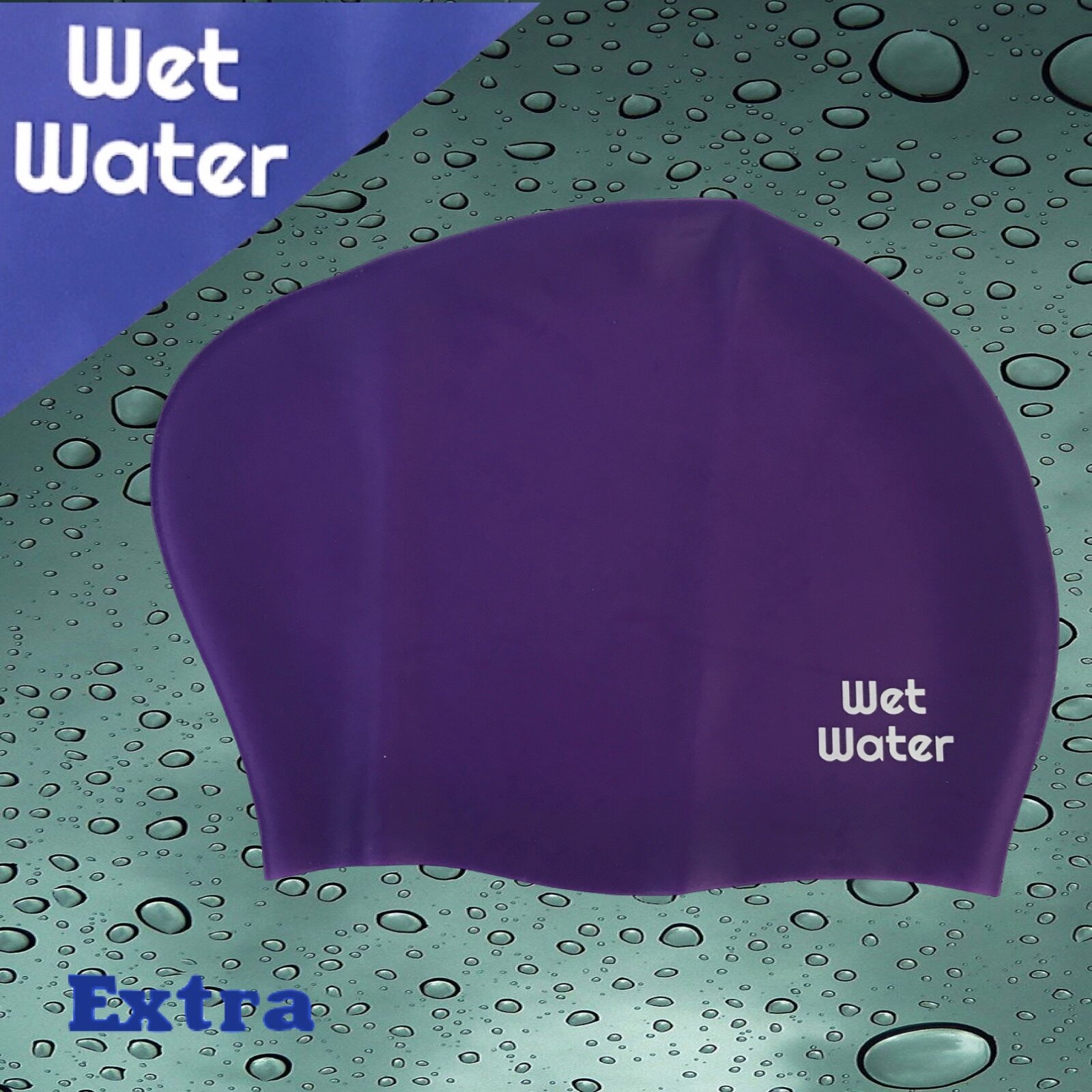 Шапочка для плавания Wet Water Extra фиолетовая