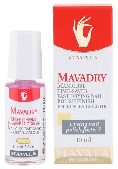 Mavala Средство для быстрого высыхания лака Мавадрай/Mavadry 10 ml 91814