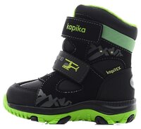 Ботинки Kapika размер 26, черный/зеленый