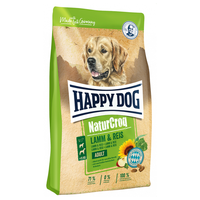 Happy Dog NaturCroq, при чувствительном пищеварении, для здоровья кожи и шерсти, ягненок, с рисом 15 кг