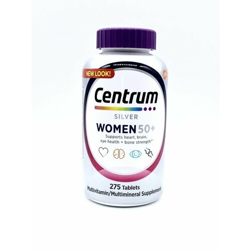 Centrum Silver витамины для женщин 50+, 275 табл