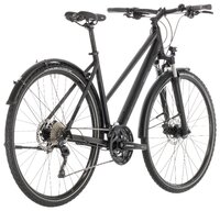 Горный гибрид Cube Nature Exc Allroad Trapeze (2019) black/grey 18" (требует финальной сборки)