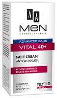 AA Крем для лица от морщин Men Advanced Care Vital 40+ 50 мл