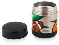 Термос для еды Thermos F3008 (0,29 л) серебристый/зеленый