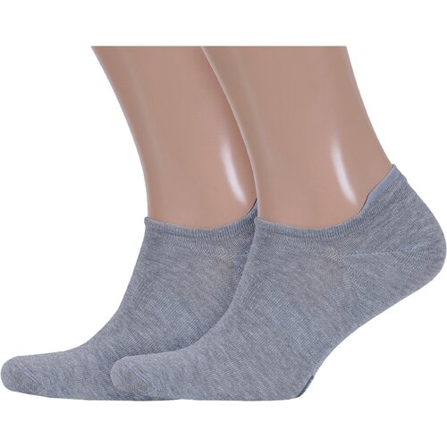 Носки Diwari, 2 пары, размер 25, серый носки diwari 3 пары размер 25 серый