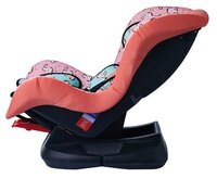 Автокресло группа 0/1 (до 18 кг) Liko Baby LB-303 розовый/обезьянки