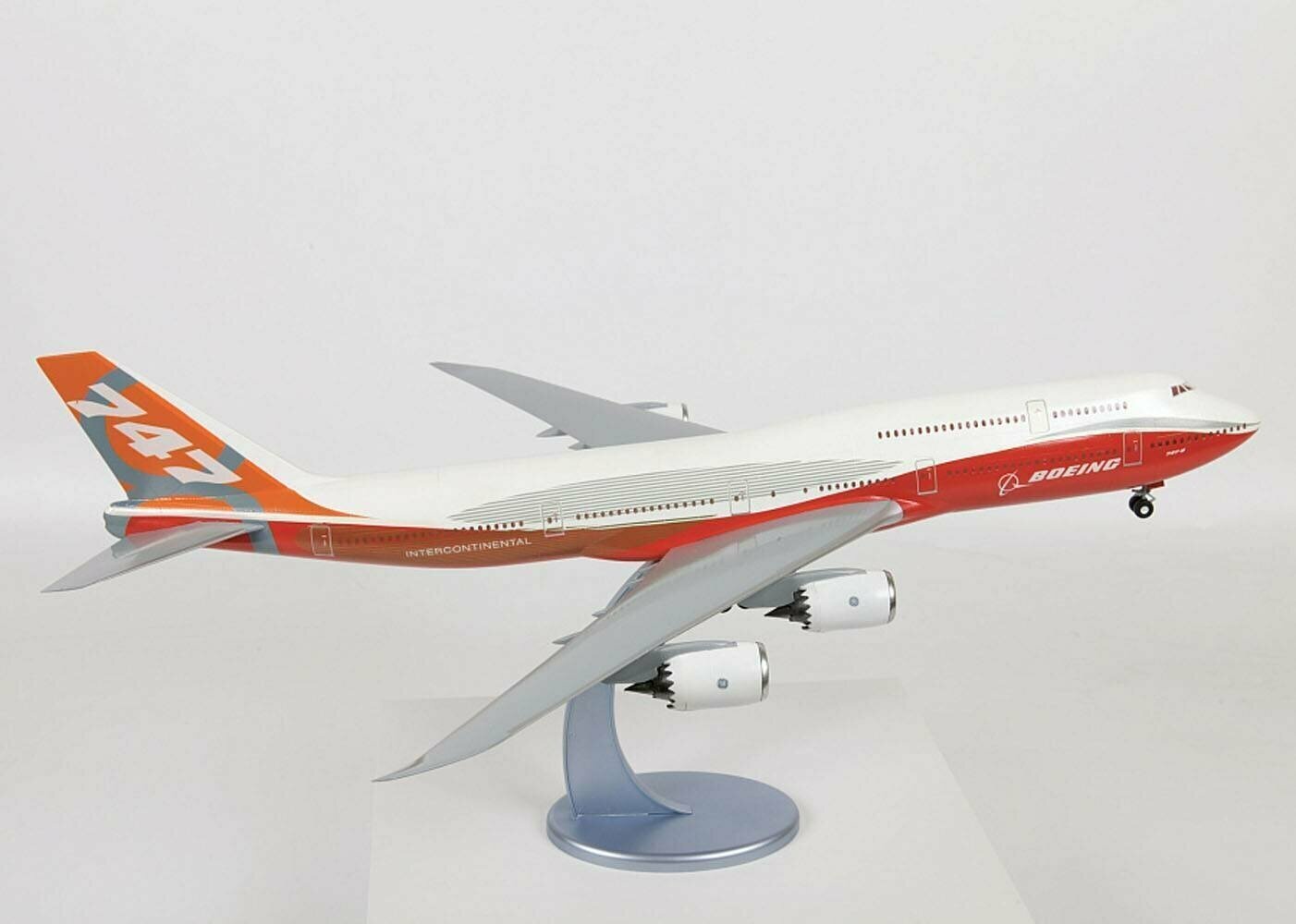 ZVEZDA Сборная модель Пассажирский авиалайнер Боинг 747-8 - фото №18