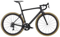 Шоссейный велосипед Specialized Men's S-Works Tarmac (2019) satin black/silver holo/clean 49 см (тре