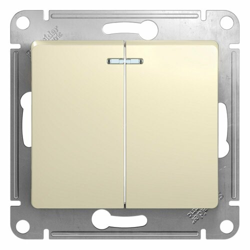 Выключатель Schneider Electric GSL000253 GLOSSA, 10 А